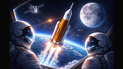  4 astronauts will fly farther than anyone since 1970s