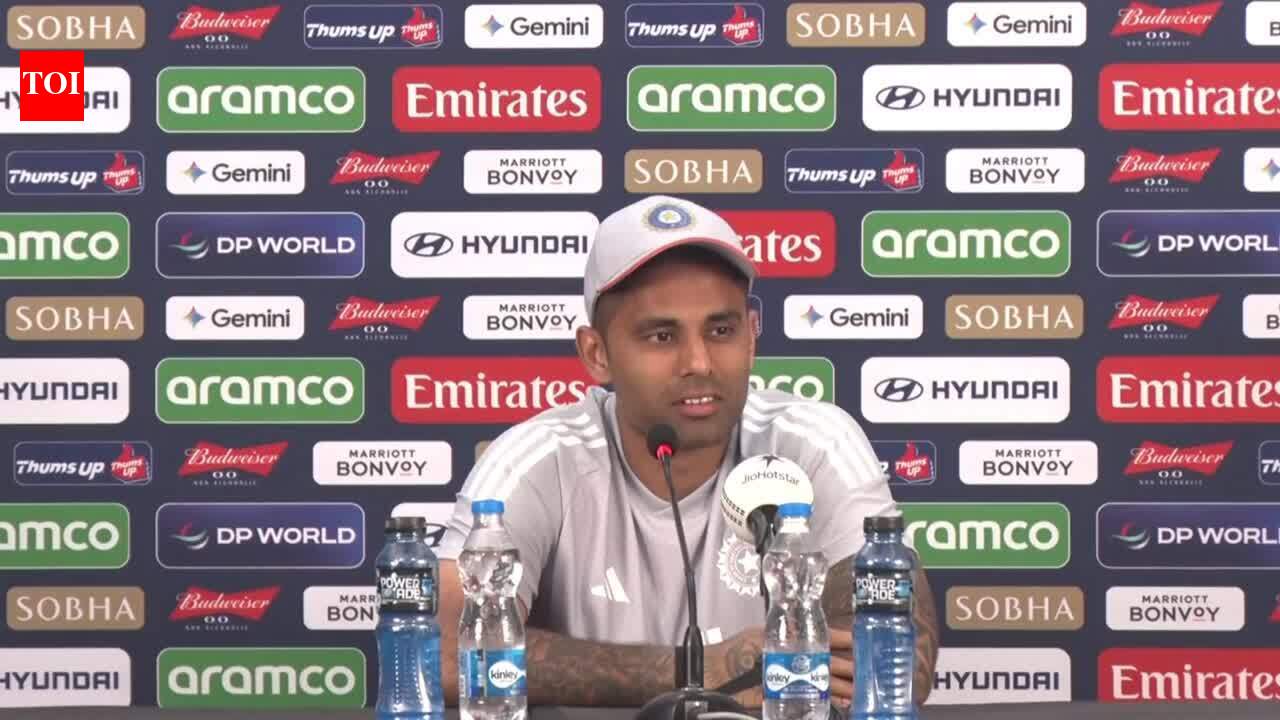T20 World Cup | Suryakumar Yadav press conference - On Harshit Rana, 'nerves', strategy