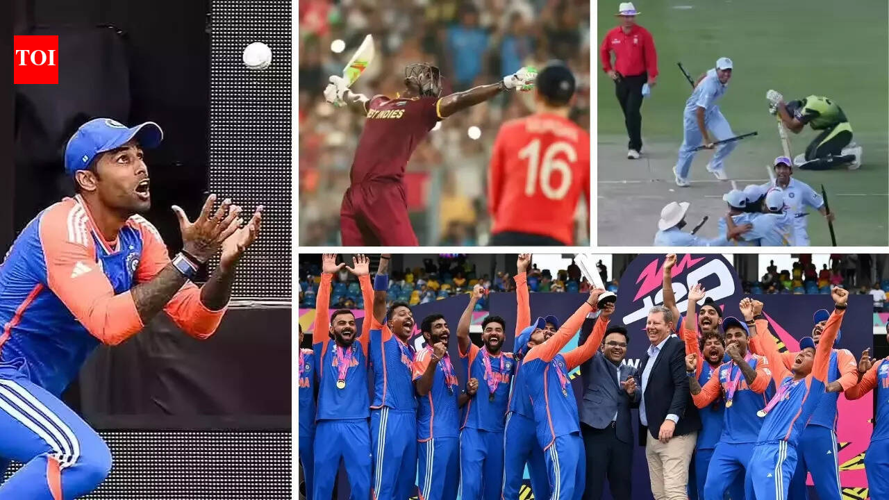 From Misbah's scoop, Brathwaite's sixes to Surya's catch: A T20 World Cup history