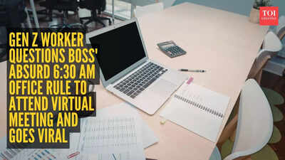 30 AM office rule to attend virtual meeting and goes viral