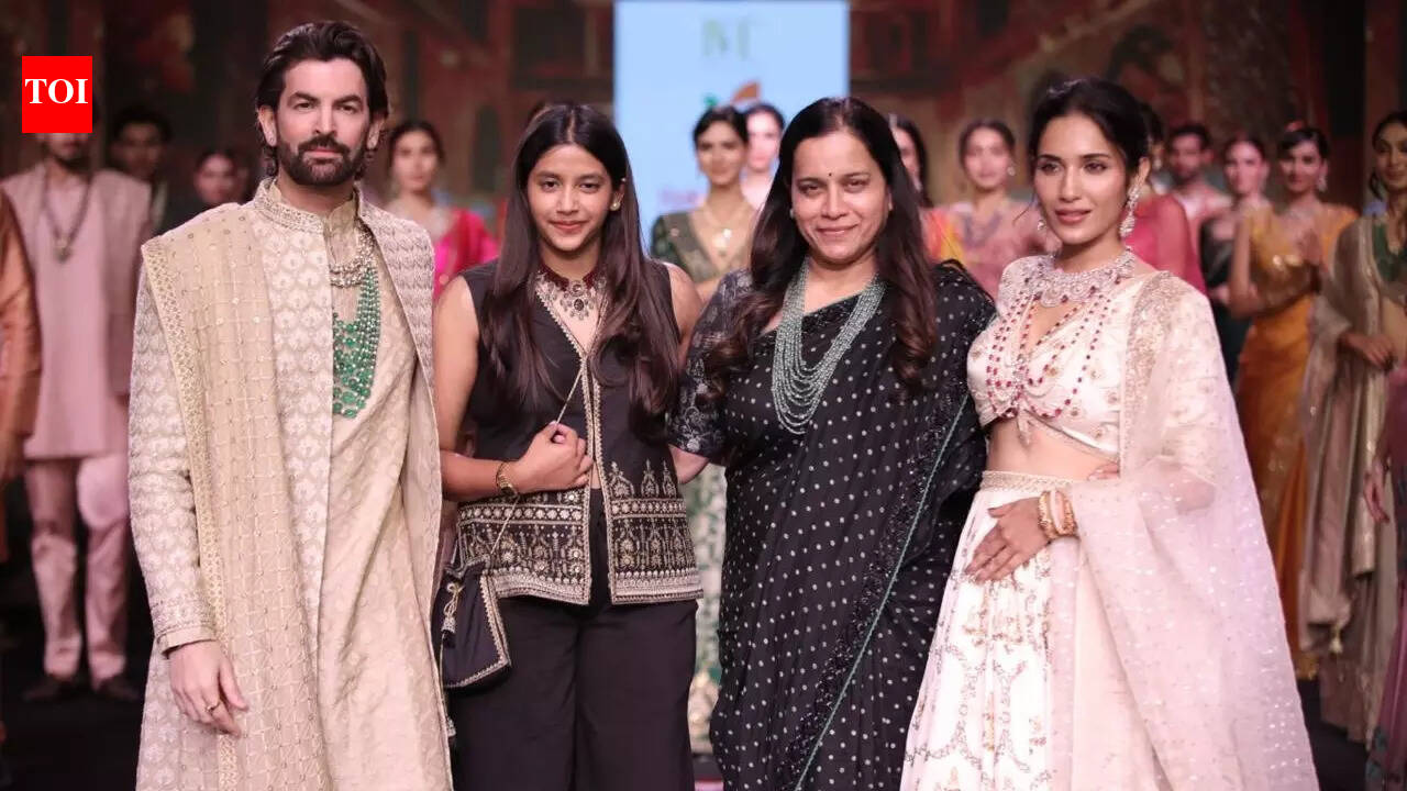 Project Himroo: Mamatha Tulluri's quiet revival of the Royal Weave, adorned by Neil Nitin Mukesh