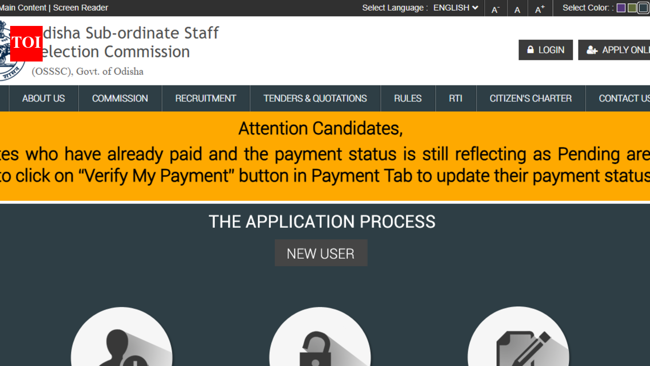 OSSSC CRE recruitment 2026: Registration window closes soon for 1,518 Forester, Forest Guard posts; direct link to apply here
