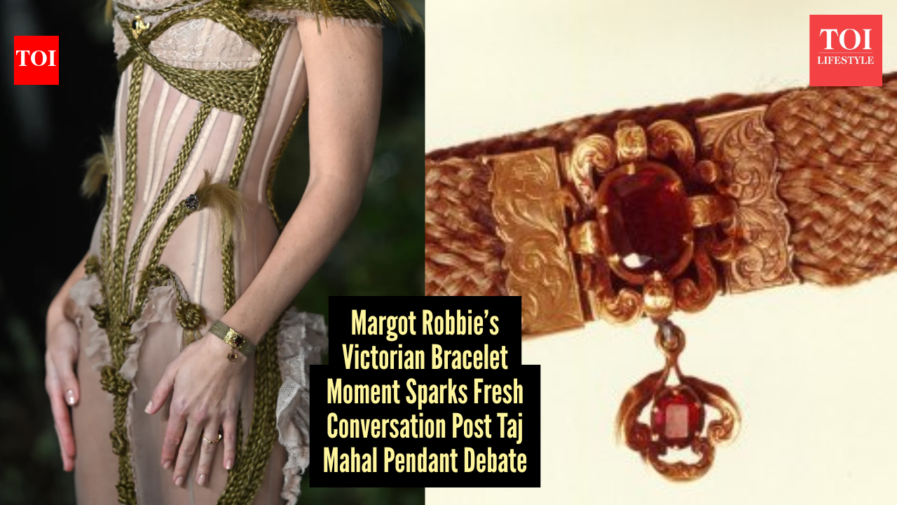After the Taj Mahal pendant controversy, Margot Robbie turns to Charlotte Brontë’s Victorian bracelet