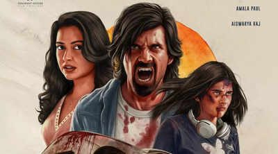Second look poster of Amala Paul and Ranjith Sajeev’s vampire film ‘Half’ out!