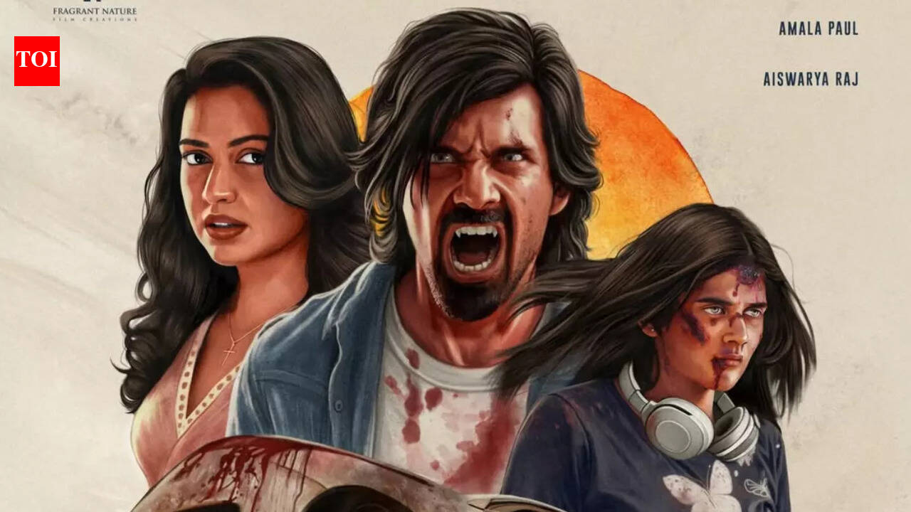 Second look poster of Amala Paul and Ranjith Sajeev’s vampire film ‘Half’ out!