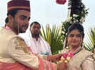 Saksshhi Mahajan and Athrva Karve tie the knot