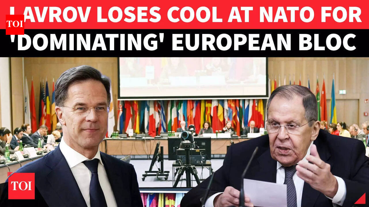 Russian FM Lavrov BLASTS NATO For Breaking Rules To 'Run' Eurasian Security | 'Using Ukraine To...'