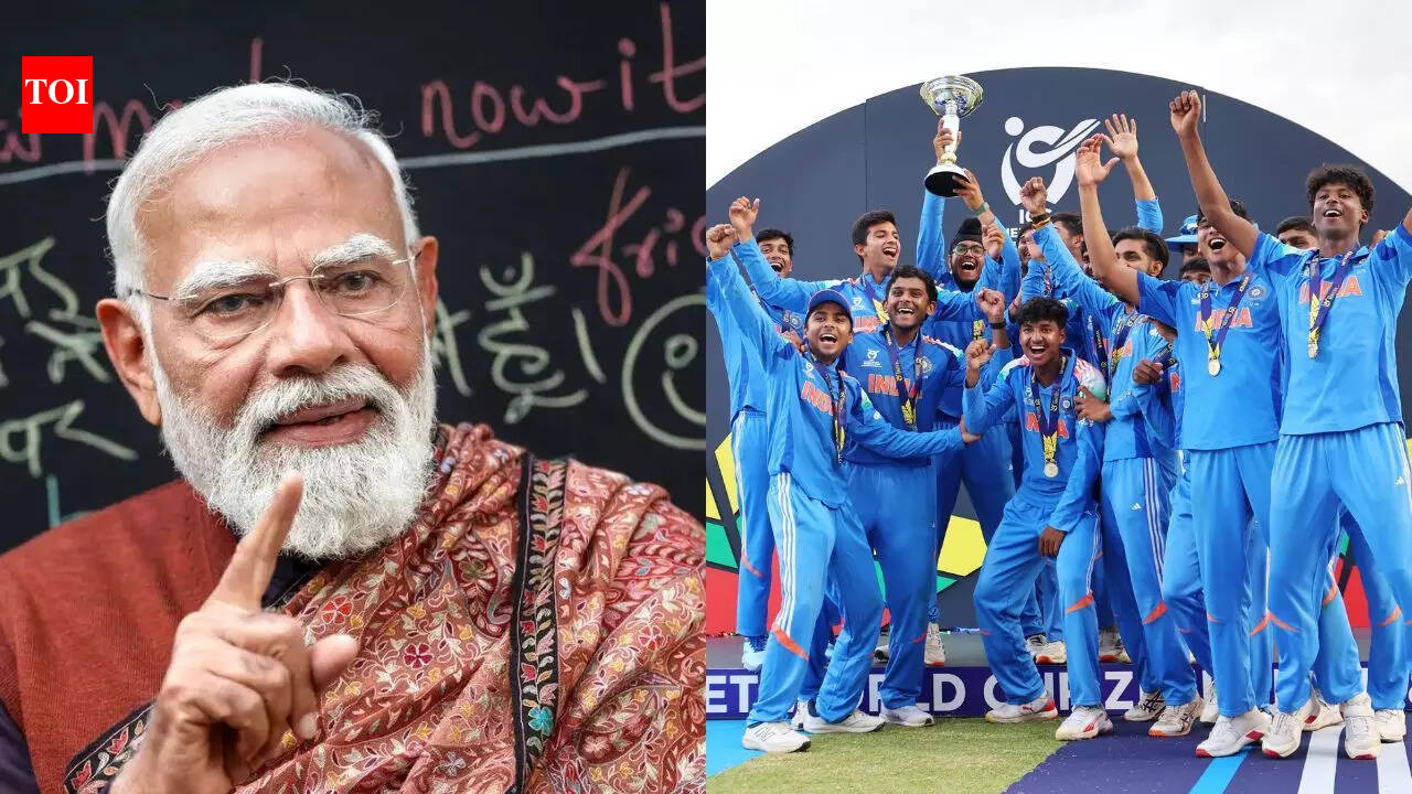 'Proud of our team': PM Modi congratulates India after U19 WC victory