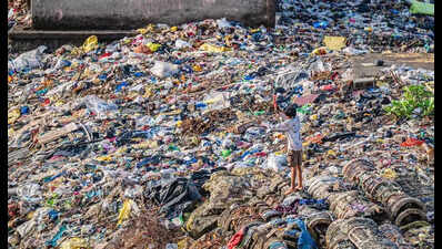 Clearing of legacy waste hill begins in Madikeri