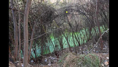 Another unguarded excavation pit in central Delhi, but eyes wide shut