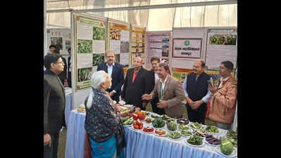 CSA’s hydroponic cherry tomatoes displayed at Raj Bhawan exhibiton