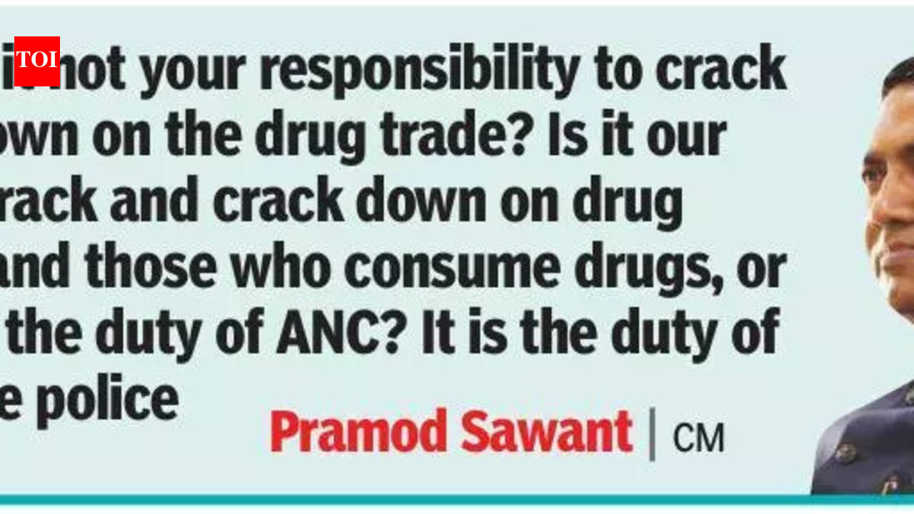 If people know where drugs are sold, why don’t Goa police: CM Sawant