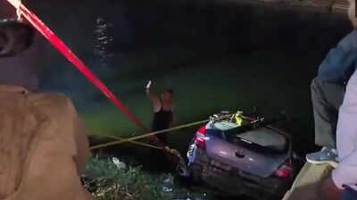 Speeding car loses control, plunges into canal in Madhya Pradesh; 3 youths killed