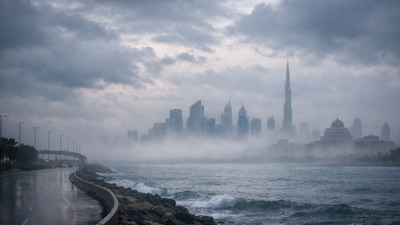 UAE weather forecast: Morning mist, humidity and rain expected this week