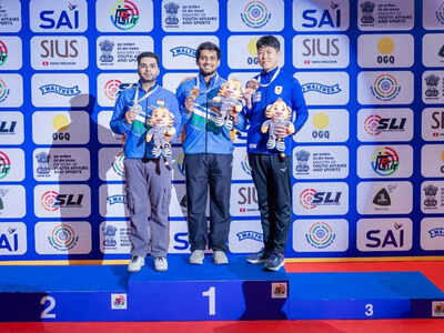 Maiden Asian gold for Rudrankksh Patil