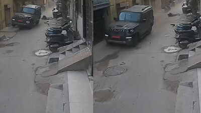 Gurgaon shocker: 10-year-old girl battles for life after being hit, dragged by speeding Scorpio