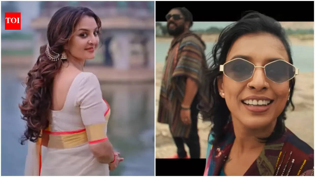 Sithara Krishnakumar is all excited with her new original featuring Manju Warrier, says, 'A distant dream gently came true.'