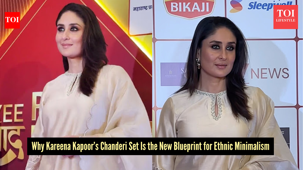 Kareena Kapoor Khan’s Chanderi moment is proof that ethnic minimalism is here to stay