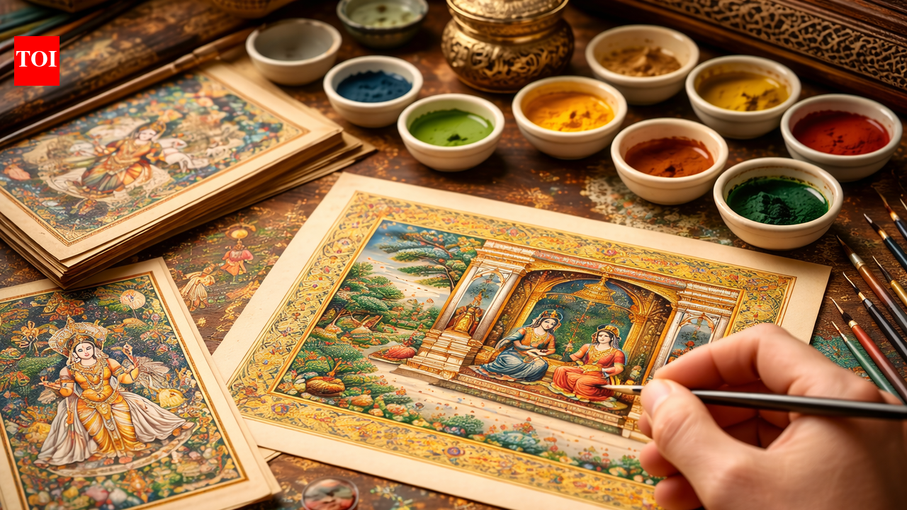 How miniature painting told stories long before photography