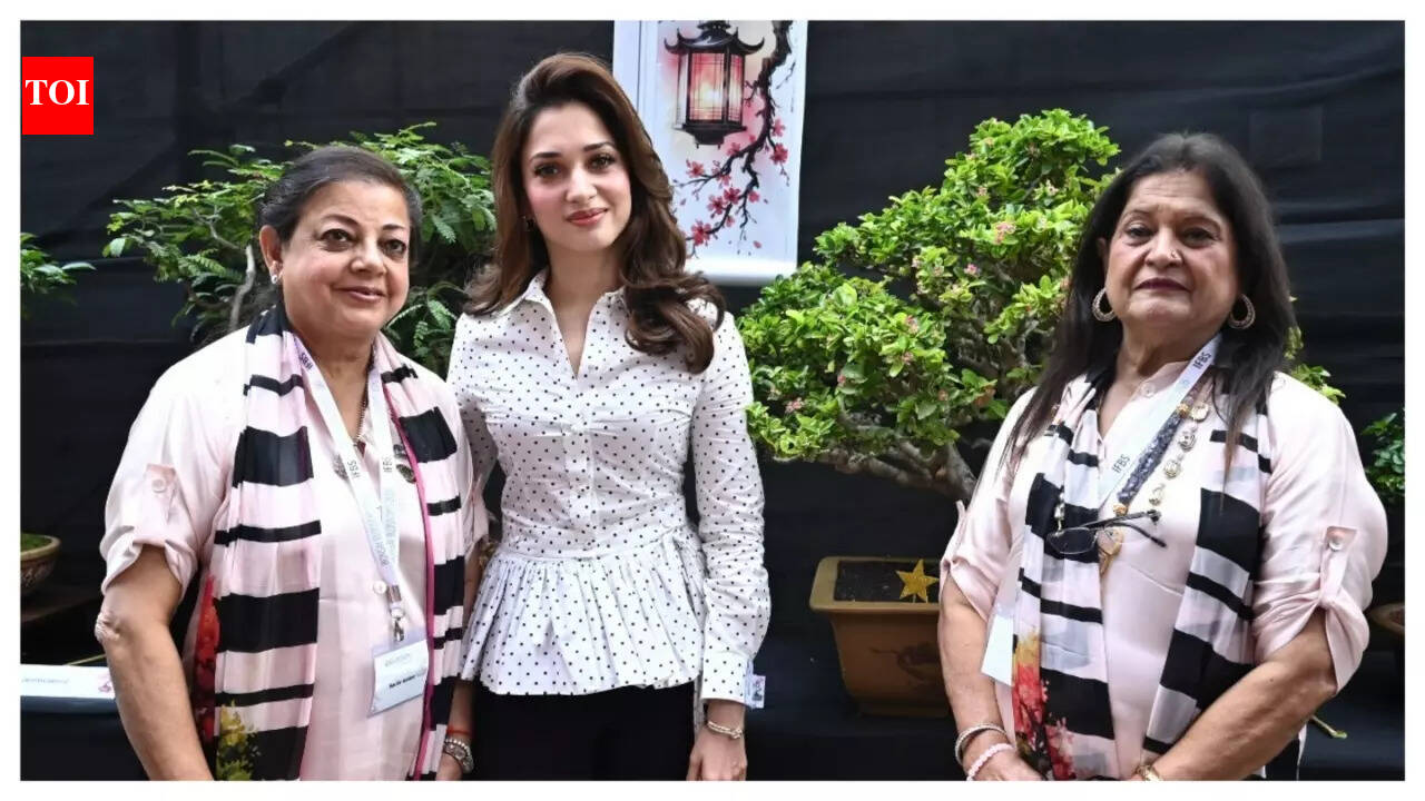 Tamannaah Bhatia unveils Bonsai Blossoms 2026, bringing nature’s quiet magic to Mumbai