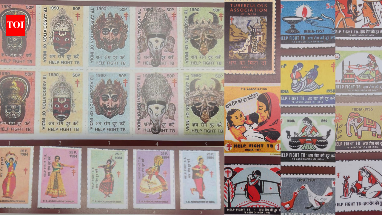 Histopathologist’s TB Seal collection chronicles India’s anti-TB philately since 1940
