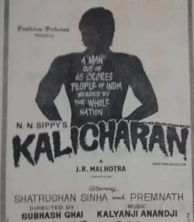 Subhash Ghai looks back at a nervous start as ‘Kalicharan’ completes 50 glorious years