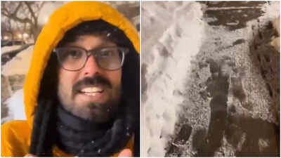 Slipped on ice and got paid? Indian influencer claims icy driveway falls in Canada can bring $40,000 — is it true?