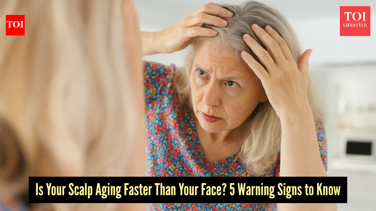 5 signs your scalp is aging faster than your skin