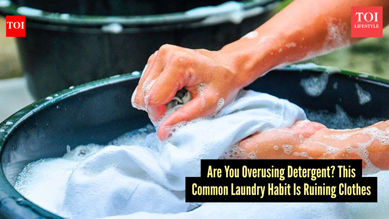 Why using too much detergent is ruining your clothes