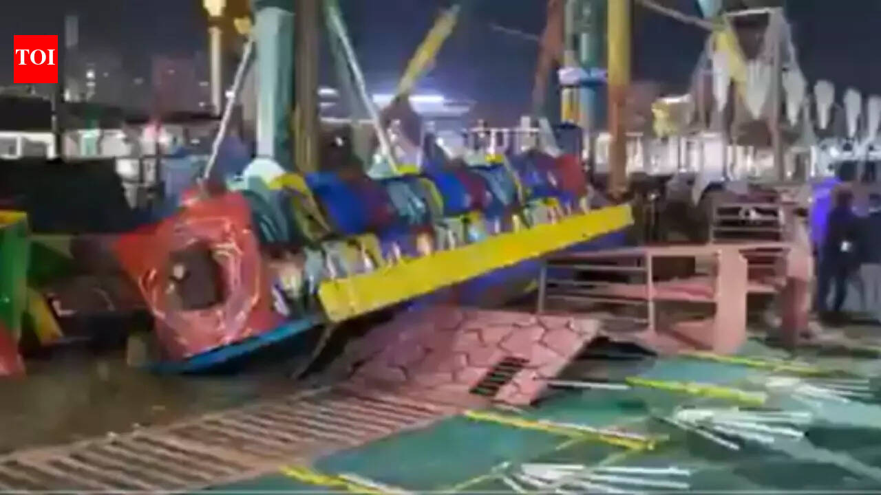 Fairground ride collapses in Haryana's Surajkund Mela: One dead, several injured