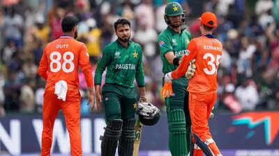 T20 World Cup: 'Should have sent Pakistan home' - Netherlands left distraught after defeat in tense match