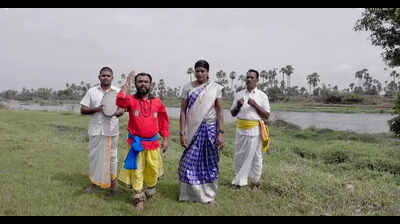 Youngsters turn to folk art to tell Musi’s story