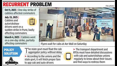 High cab-auto fares & delays during strike upset residents