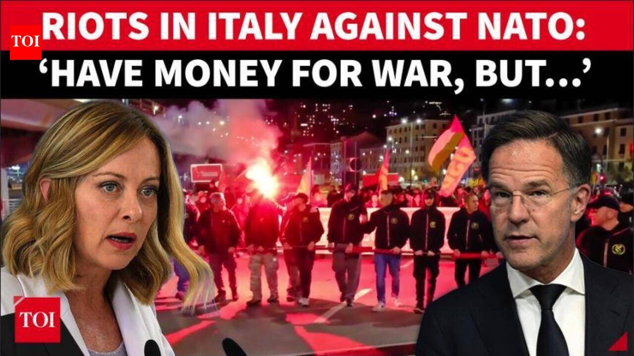 Italy BURNS In Anti-NATO Strike, Dockworkers Block Ports | ‘Military Spending On Useless War’