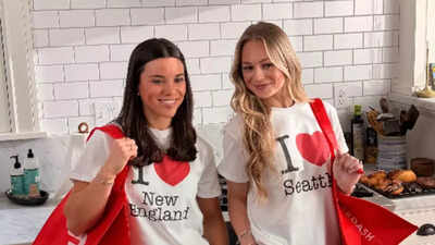 Drake Maye's Wife Ann Michael and Sam Darnold's Fiancée Katie turn friendly rivalry into fashion spectacle ahead of Super Bowl LX