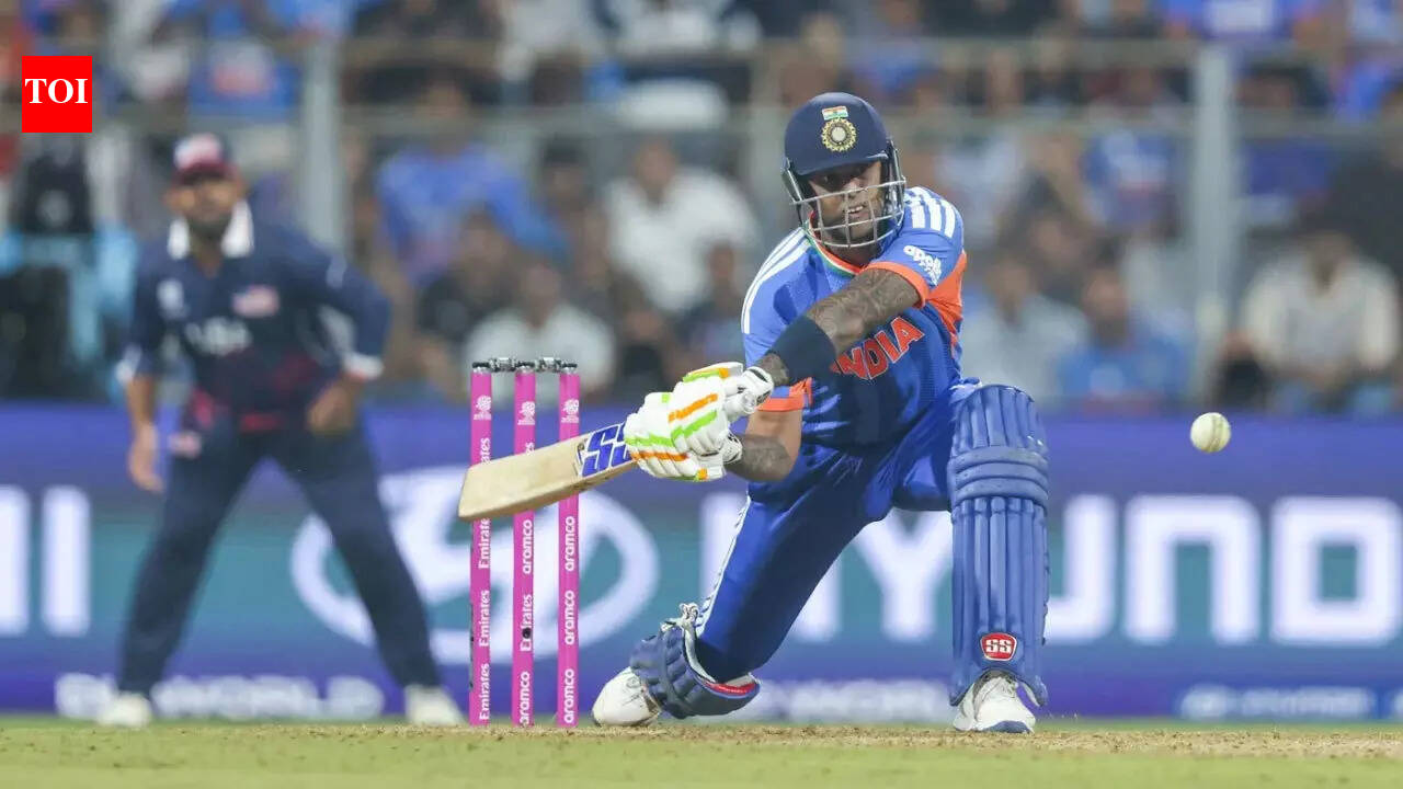 T20 World Cup: Suryakumar Yadav shines as India survive US scare to win opener