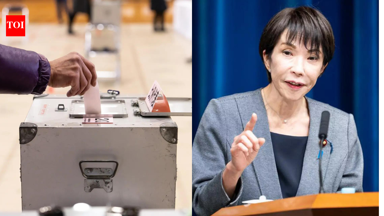 Will PM Sanae Takaichi win the Japan general elections 2026? Voters trudge through snow in rare winter polls