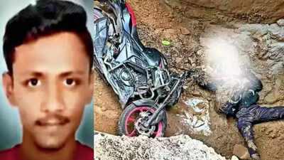 ‘Headlight was still on’: How a pit dug hours before tragedy became death trap for Delhi biker