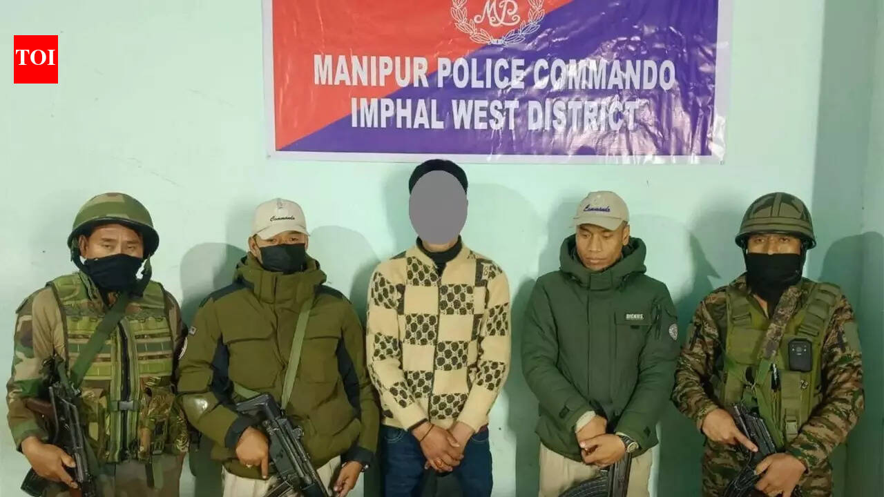 Manipur security sweep: Multiple arrests, arms and ammo seized