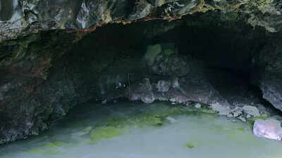 A desert ice cave in New Mexico that has stayed below freezing for 3,400 years