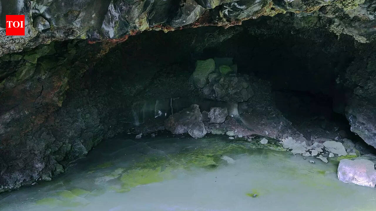 A desert ice cave in New Mexico that has stayed below freezing for 3,400 years