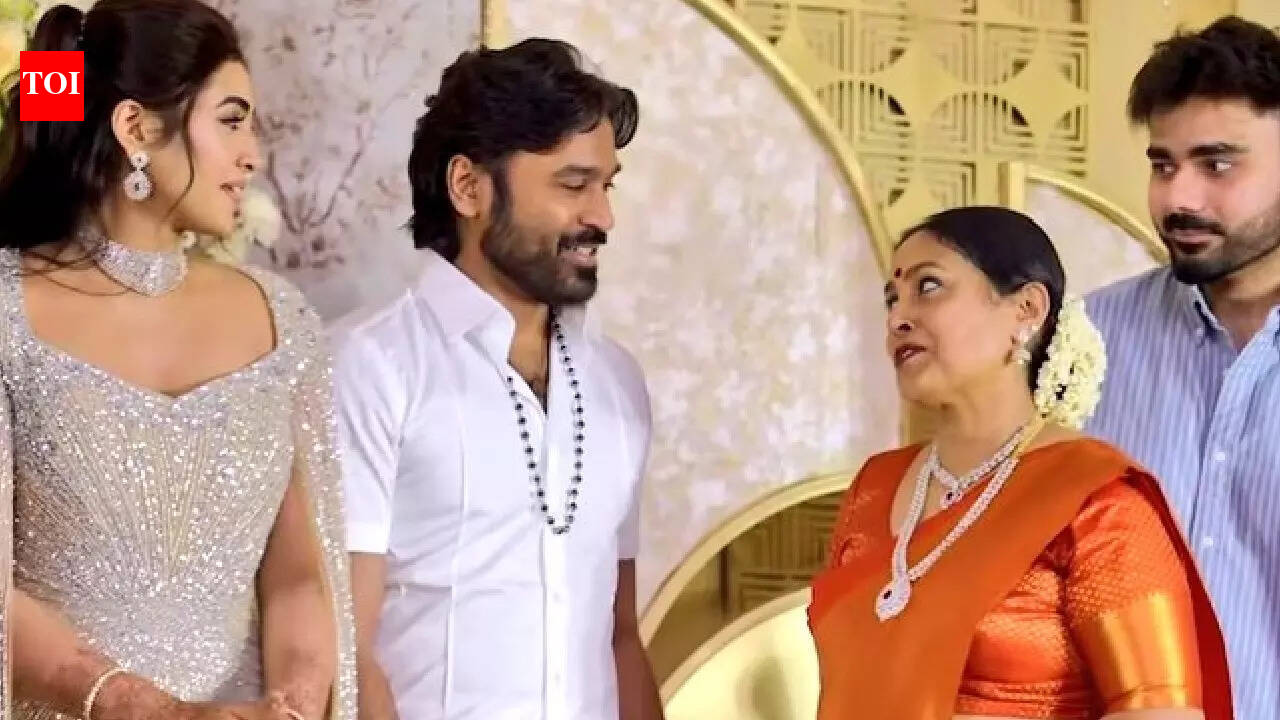 Dhanush, Suriya, Karthi, and other Kollywood stars grace Saranya Ponvannan's daughter's wedding reception - See PICS