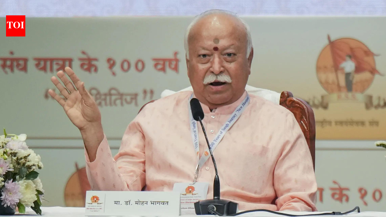 ‘Retirement from work will never happen’: Mohan Bhagwat says RSS asked him to continue after turning 75