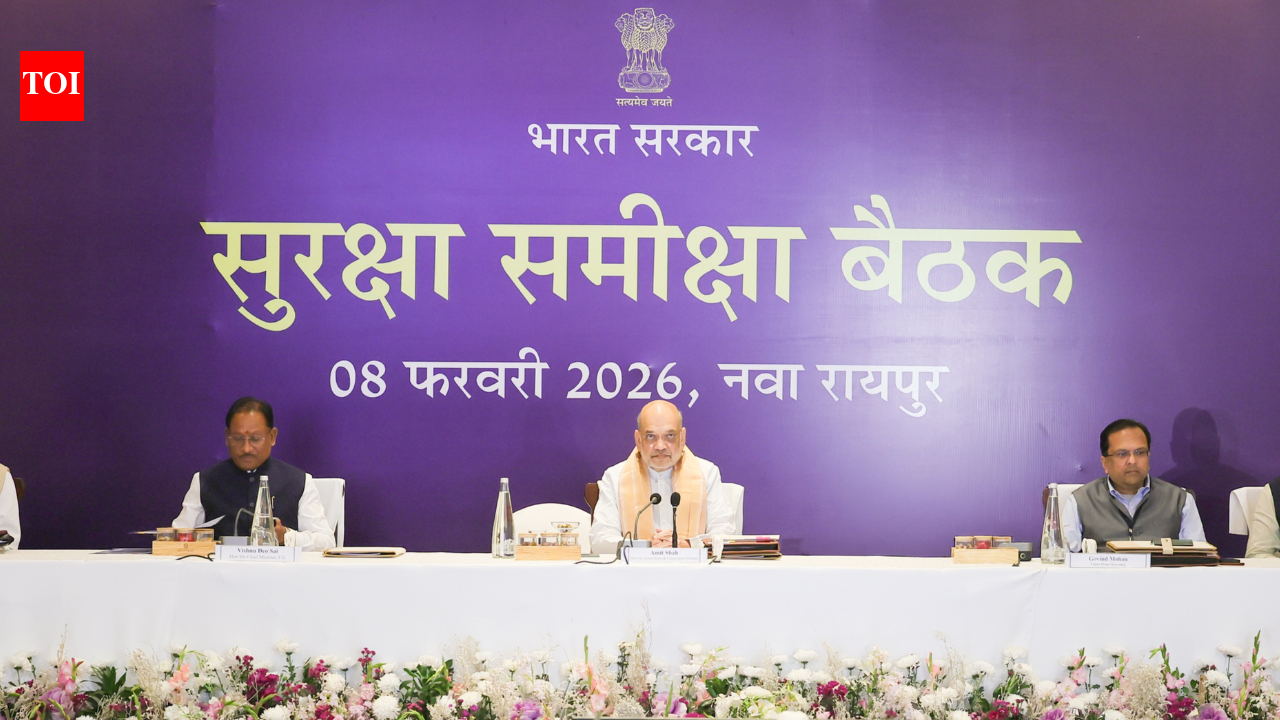 ‘Naxalism will be completely eradicated by March 31’: Shah after Raipur security review