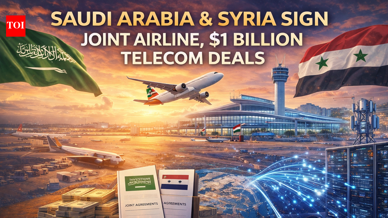  billion for Syria’s Internet? Saudi Arabia’s historic telecom deal SilkLink, new joint airline push explained – The Times of India