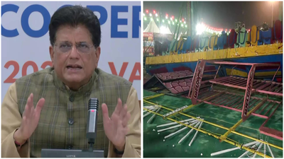 Evening news wrap: India to gain edge in US market, says Goyal; 2 arrested in Surajkund swing collapse case; & more