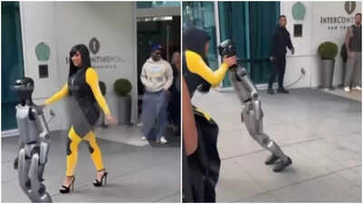  Internet react after robot falls during Cardi B’s lap dance in viral video