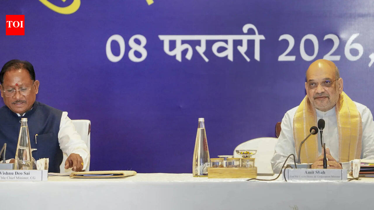 Left-wing extremism is an ideological problem, not a development deficit’, says Amit Shah in Chhattisgarh