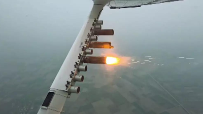 Red Bird trainer aircraft runs out of fuel & lands in field; both onboard safe