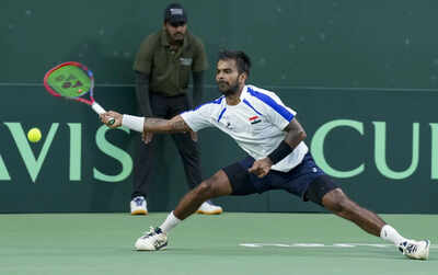 India–Netherlands Davis Cup tie goes down to the wire after Sumit Nagal setback